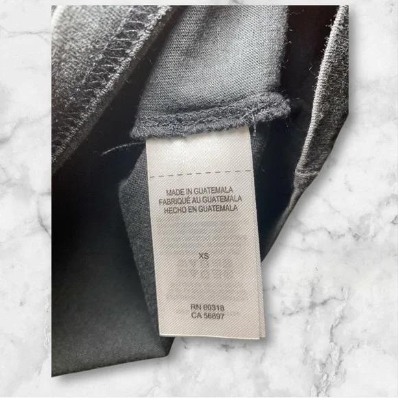 Lucky Brand Black Floral Graphic T-Shirt, XS - Picture 3 of 6